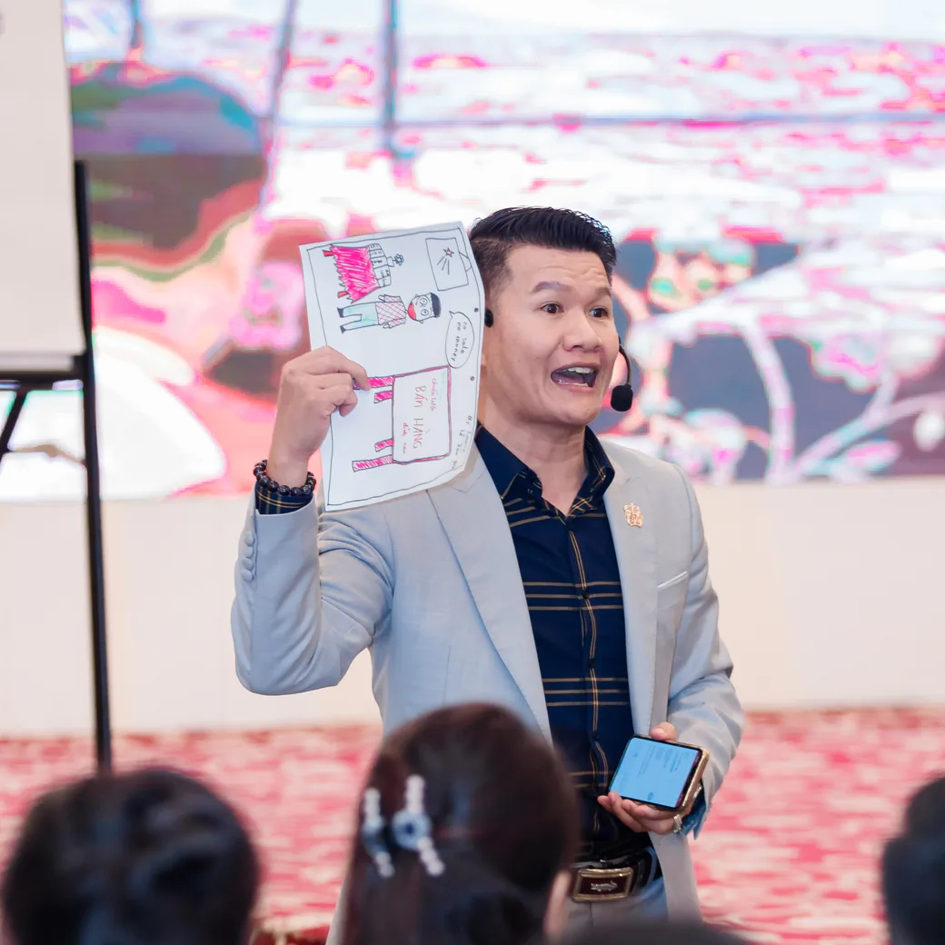 Ảnh Jack Phan đang coaching / trên sân khấu
