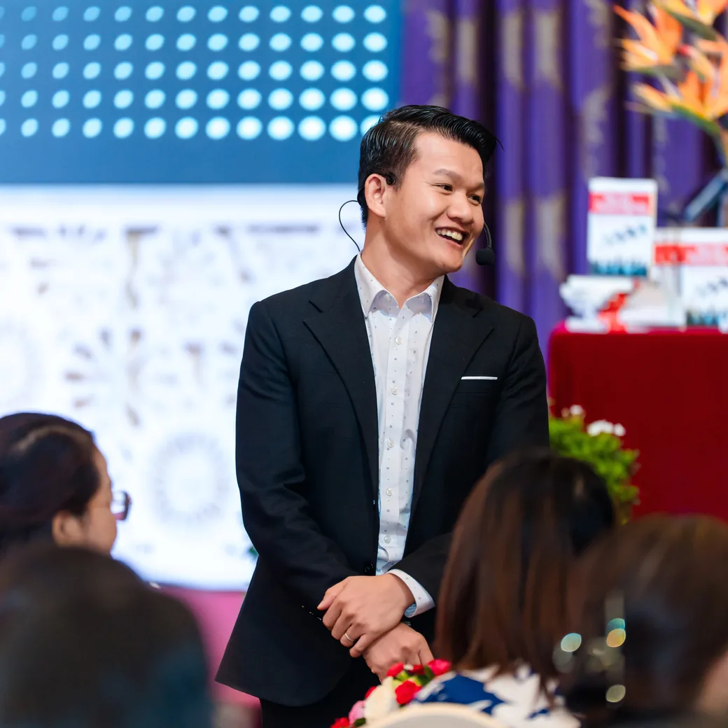 Ảnh Jack Phan đang coaching / trên sân khấu