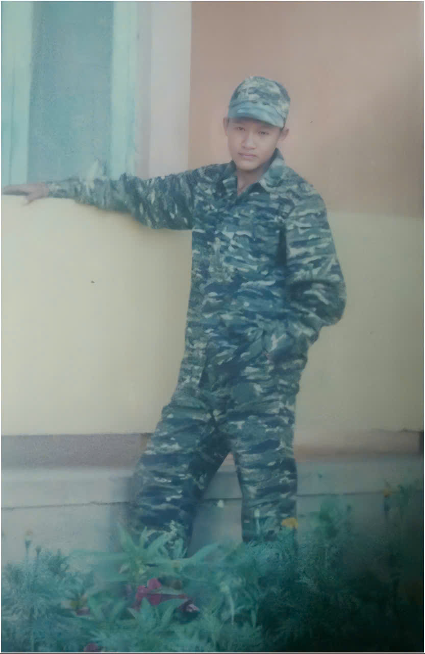 Khi còn là một quân nhân