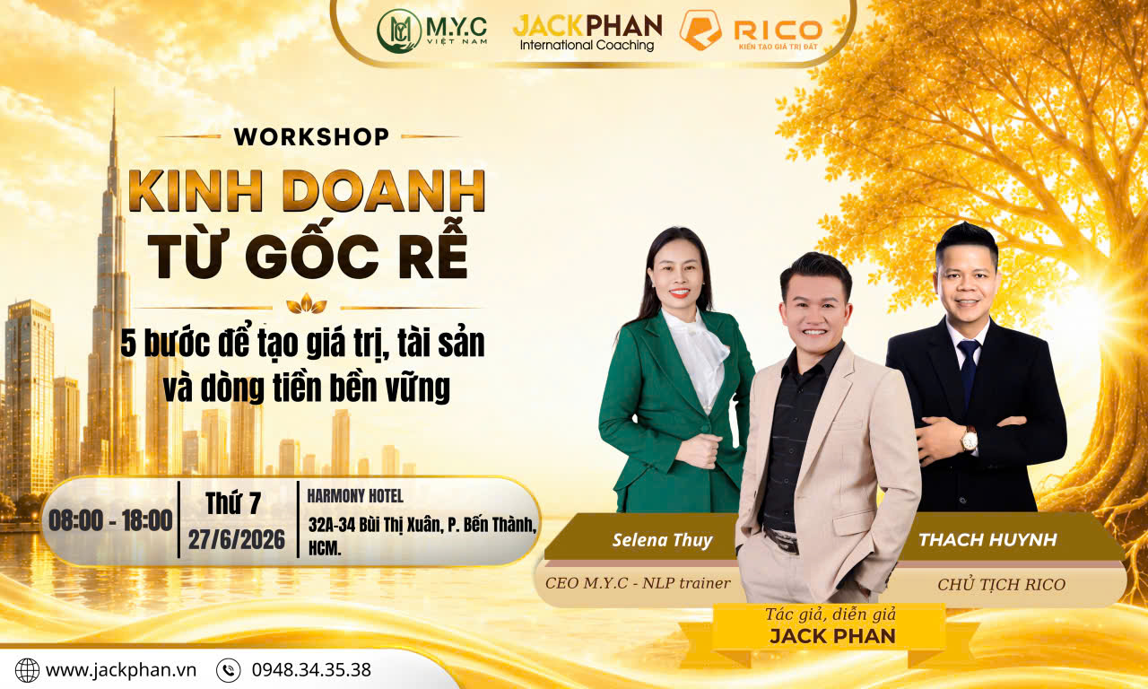 Workshop Kinh Doanh Từ Gốc Rễ